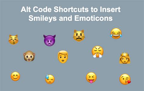 enye alt code|alt codes for smiley faces.